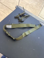 British Army ? Surplus Issue Light Olive PLCE Webbing Belt ITW Nexus Buckle G1 ?
