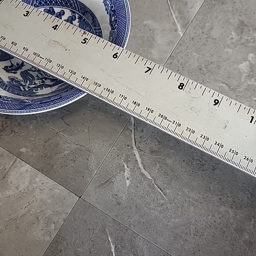 2 Johnson Brothers Willow Blue Design Cereal Bowl 6" EUC - Picture 9 of 9