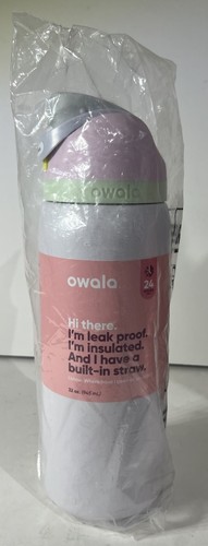 OWALA FreeSip bottiglia d'acqua in acciaio inox 32 oz rivestita di caramelle *NUOVA/SIGILLATA* - Foto 5 di 7