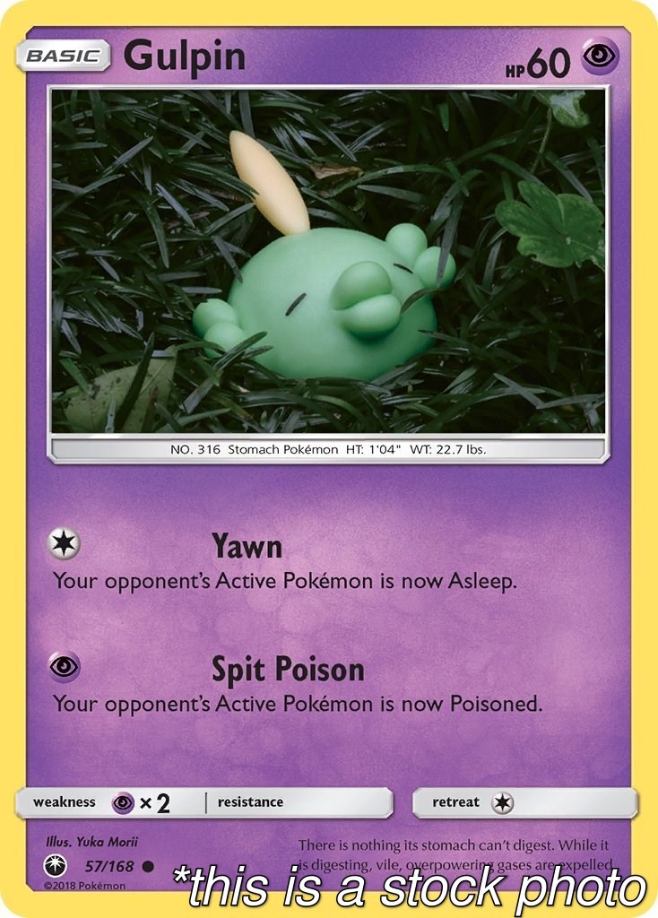 Gulpin - 57/168 - SM - Celestial Storm - NM