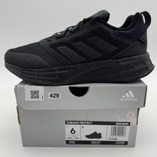 adidas Duramo Protect GW4149 Triple Black Running Women s Size 6 NEW