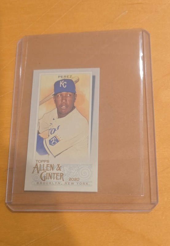 2020 Topps Allen & Ginter's - Salvador Perez #205 Mini A&G Back
