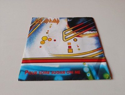 Def Leppard Pour Some Sugar On Me/Release Me 7'' EU 1989