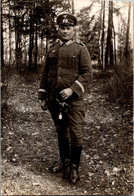 WW2 WWII German Army Military Wehrmacht Photo Photograph Postcard Soldier