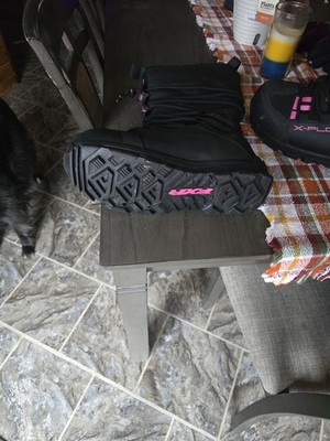 FXR X-PLORE Women s Snowmobile Racing Boots Size 11 Black/Pink  Waterproof