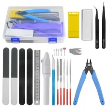 XINGYHENG 27Pcs Modeler Basic Tools Craft Set for Gundam Model Tools Kit with...