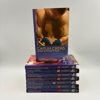 Mills And Boon Modern Romance Book Bundle x 8 Paperback Love Stories Collection