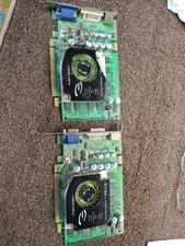 2pcs EVGA NVIDIA GeForce 7600 GS 512-P2-N548-TX 512MB DDR2 PCI-E Graphics Card