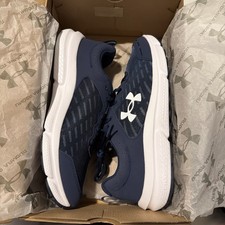 Under Armour UA Charged Assert 10 Men  s Running Athletic Shoes Size 10.5, Navy
