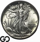 1941 Walking Liberty Half Dollar, Gem BU++