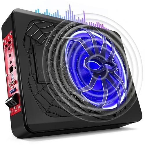 800W Car Subwoofer, 10&rdquo; Slim Under Seat Subwoofer, Hideaway Subwoofer with