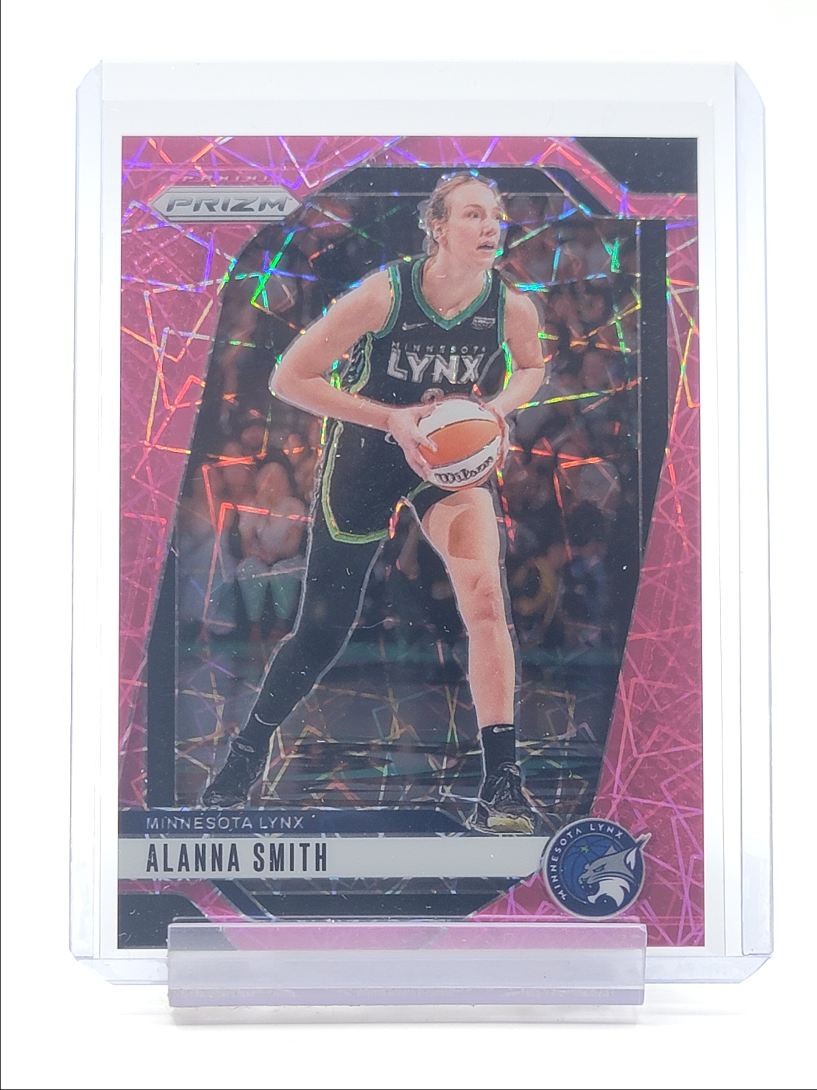 ALANNA SMITH 2024-25 PANINI PRIZM WNBA PINK VELOCITY LYNX /79 Q2880