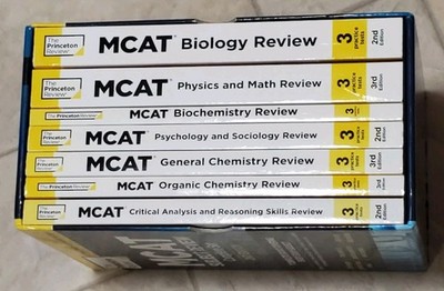 Princeton Review MCAT Subject Review Complete Box Set, 2nd Edition: 7 Comple...