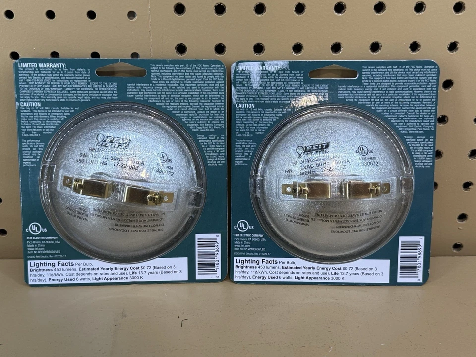 2 FEIT Electric 36-Watt PAR 36 LED G53 Landscape Lighting Base Bulbs Brand New - Image 2 of 2