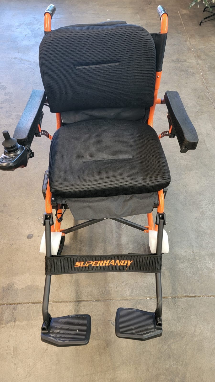 SuperHandy GoRide 2 Electric Wheelchair, Lightweight (42 lbs), Foldable