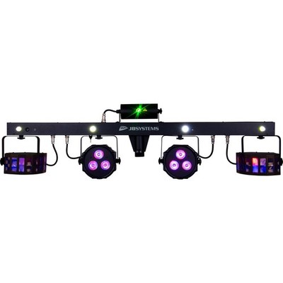 JB Systems Party Bar Effekt Lichtanlage inkl. Transporttasche und IR Controller