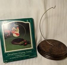 Hallmark Wooden Ornament Display Stand - NEW w/ Box