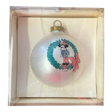 Mickey Mouse Nutcracker Topperscot Classic Collectors Series Glass Ornament