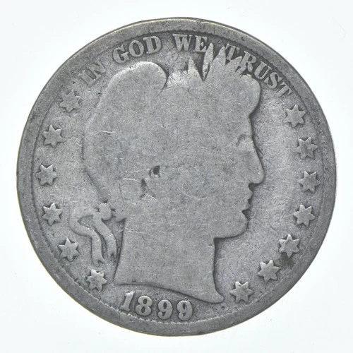 1899 Barber Half Dollar Estate Coin Collection *286