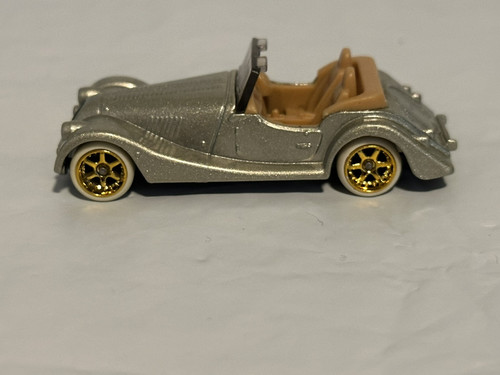MATCHBOX MORGAN PLUS FOUR Custom Real Riders Rubber Tires 1:64 Scale - Picture 3 of 7