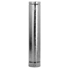SELKIRK 503767  Type "B" Gas Vent 4-Inch x 24-Inch Round Pipe - Quantity 6