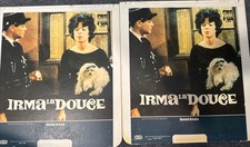CED: IRMA LA DOUCE, JACK LEMMON, SHIRLEY MacLAINE, 2 DISC SET RCA VIDEO DISCS