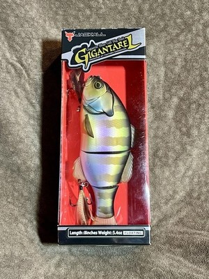Jackall Gigantarel Bluegill Swimbait  8in 5.4oz Floating   Brand New Never Used