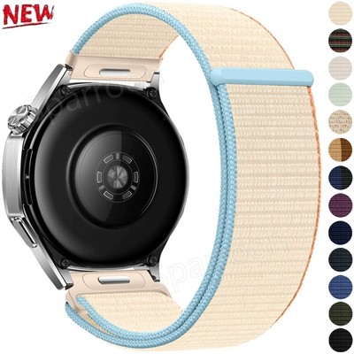 For Huawei Watch GT 5 Pro 4 3 GT 2 2e 46mm Active 3 4 Pro Sport Nylon Strap Band