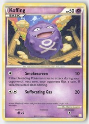 Koffing 70/123 HeartGold & SoulSilver Common