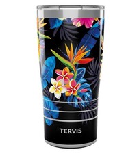 Bicchiere Tervis inox isolato 20 oz tropicale floreale viaggiatore con coperchio NUOVO tazza