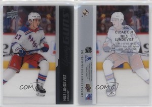 2021-22 Upper Deck Series 2 Young Guns Clear Cut Nils Lundkvist #456 Rookie RC