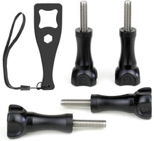 Thumbscrew Set 4Pcs Long Thumb Screw Bolts and Wrench for Gopro Hero 13, 12, 11,