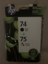 GENUINE NEW HP 74/75 CB335WN/CB337WN Ink Cartridge Retail Box