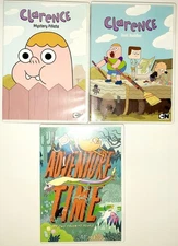 Lot Of 3 DVDs Clarence Mystery Piñata Dust Buddies Adventure Time Pre-Owned