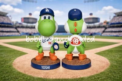 🐸🔵Yoshi Los Angeles Dodgers Yoshinobu Yamamoto Bobblehead SGA 3