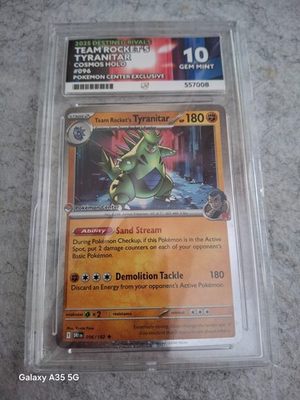 #ad Team Rocket#x27;s Tyranitar Pokemon Center Stamp Promo Ace 10 Perfect Subs. GBP 75.00