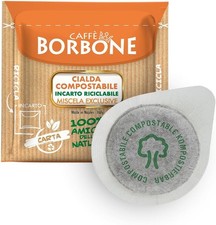 Caffè Borbone Exclusive Coffee Blend Compostable Pod — 170 x 44mm Paper Pods 0.18 per lighter