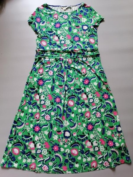 Women Boden Dress Multicolor Viscose 40 / L / 48 #62TY
