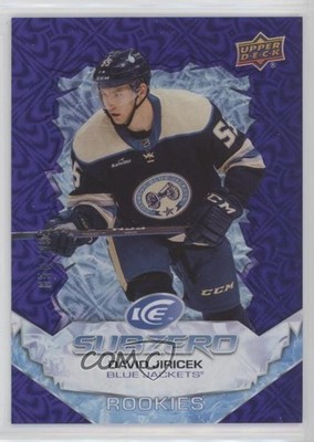 2022-23 Upper Deck Ice Sub Zero 656/999 David Jiricek #SZ-DJ 2vh