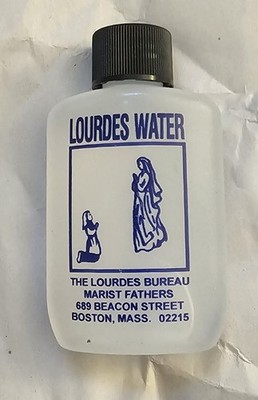 Lourdes Water Marist Fathers Full Religious part of the proceeds for Charity