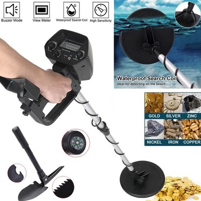 Professioneller LCD Metalldetektor Gold Metal Detector Wasserdicht Tiefensonde
