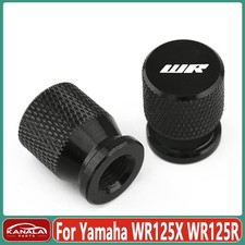 For Yamaha WR125X WR125R 1Pair New Motorcycle CNC Tire Valve Stem Cover Cap