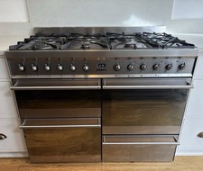 Smeg SY4110-8 Symphony 110cm Dual Fuel Range Cooker Stainless Steel