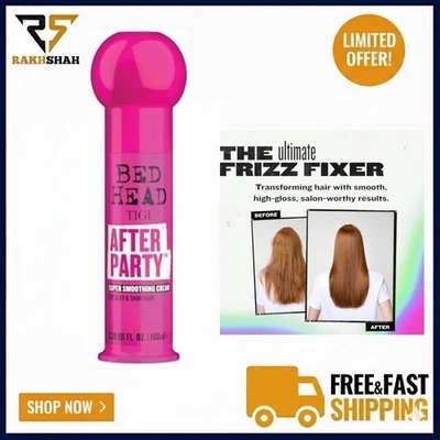 Bed Head by TIGI After Party Smoothing Hair Cream Anti Frizz Hair Product UK