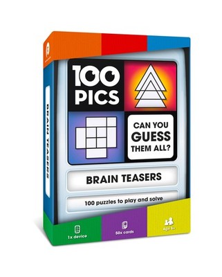 100 Bilder Denksportaufgaben | Reisespiel | Lernkarten mit Slide Reveal Case | C...