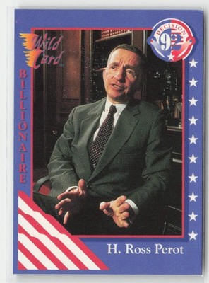 1992 Wild Card Decision '92 #4 Major Issue - Taxes Ross Perot
