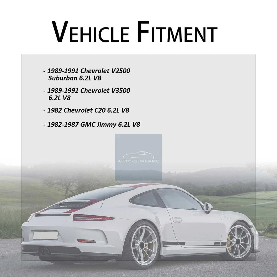 Termostato refrigerante motor moto para Chevrolet G20 6,2 L 1985-1993 Foto 3 de 4