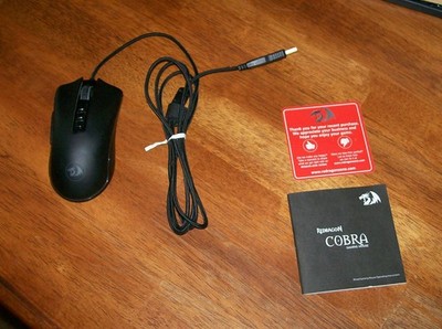 Redragon M711 COBRA Gaming Mouse Not Too Heavily Used