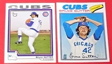 2011 Topps - 60 Years of Topps Bruce Sutter #60YOT-26 + Retired Signature #81