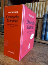 Habersack, Deutsche Gesetze I/2025, Beck, mit...